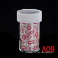 sexy lips nail art transfer decal foil sticker for nail